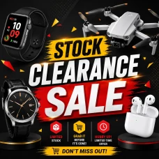 Stock clearance sale