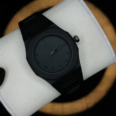 Black Aura Super Slim Gents Watch secondary