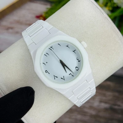 Black Aura Super Slim Gents Watch