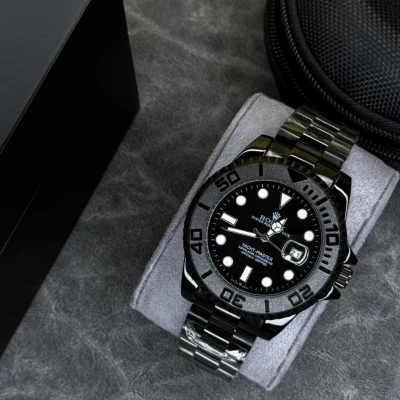 ROLEX YACHT-MASTER Black Gents Watch