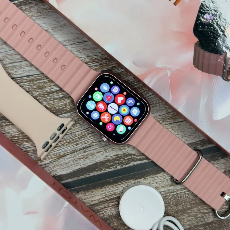 X10 Mini Smart Watch Bluetooth Calling, Two Belt, Heart Rate Monitoring Smartwatch for Ladies and Babies