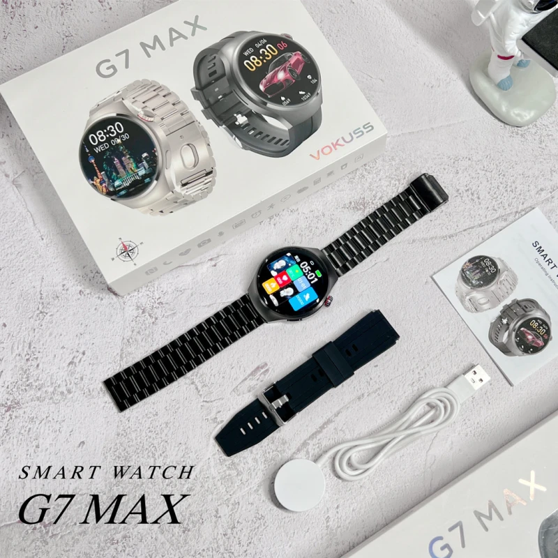G7 MAX 1.53inch HD Large Screeen Custom Dial