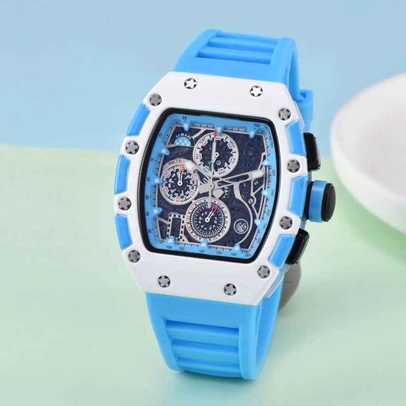 Richard Mille Business Men's chronograph Multifunctional Running Seconds Calendar Watch