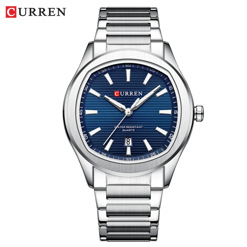CURREN 8474 Latest Design Stainless Steel Men's Fashion Quartz Watch