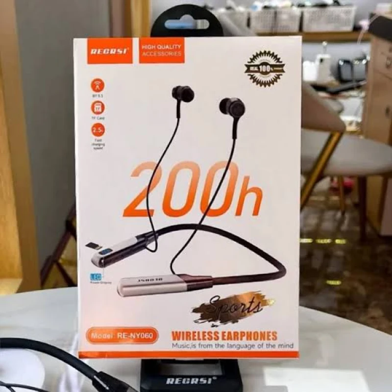 Regrsi RE-NY060 Wireless Neckband(200H)