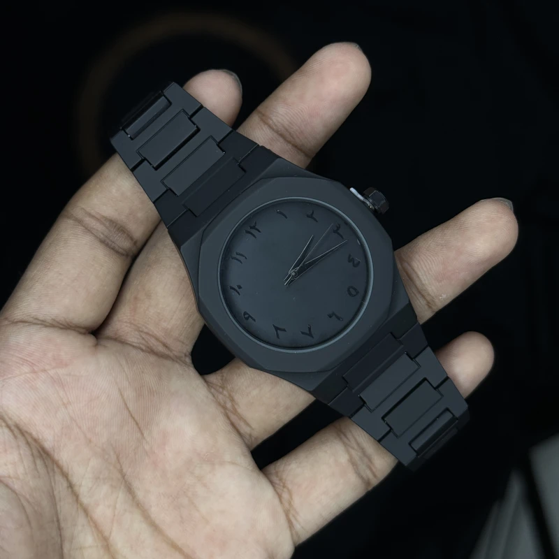 Black Aura Gents Watch