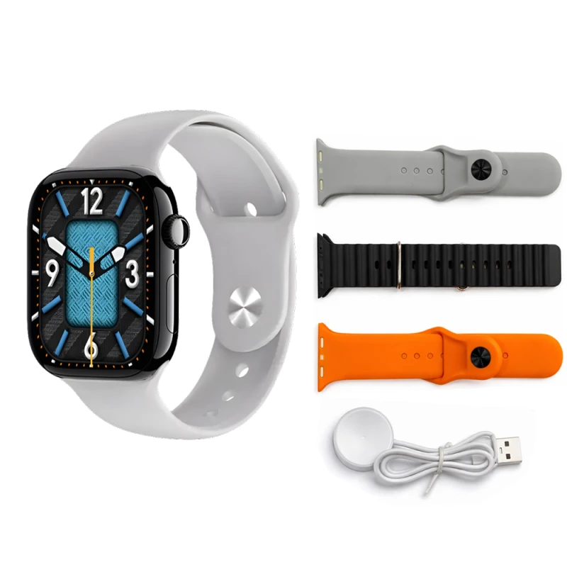 Keqiwear KW25 Max 10 Series BT Calling Smart Watch with 3 Straps