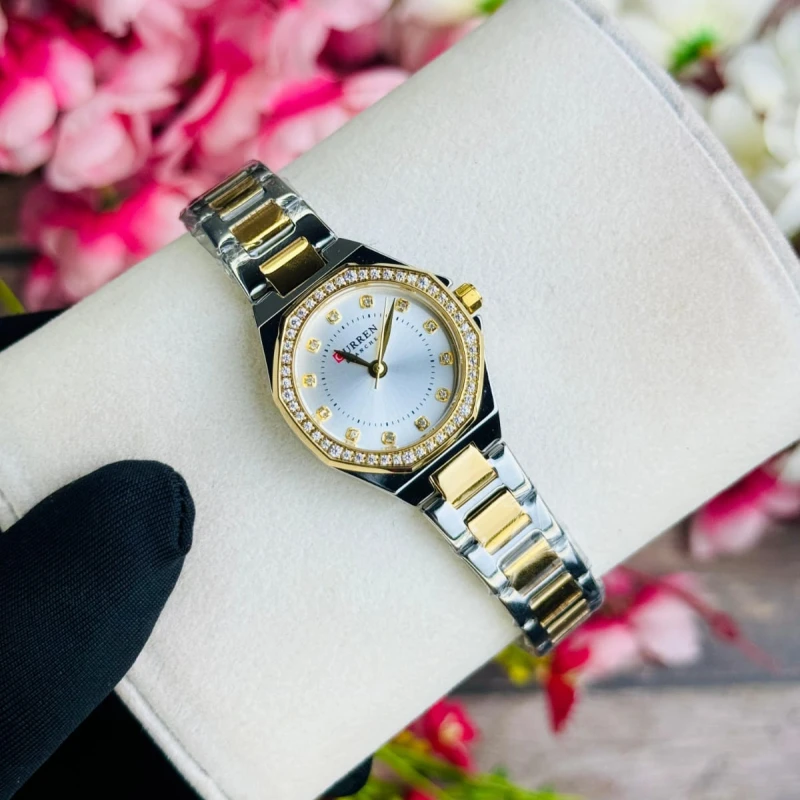 CURREN 9100 Latest Design Women Luxury Elegance Quartz Watch