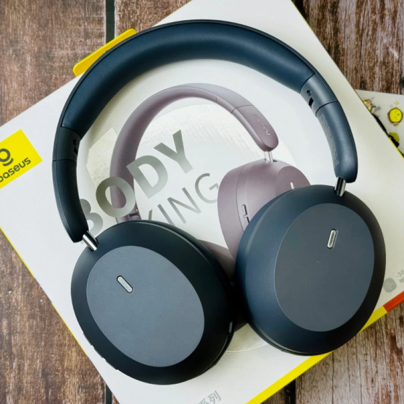 Baseus Bass 35 Max Wireless Headphones Long Battery Life