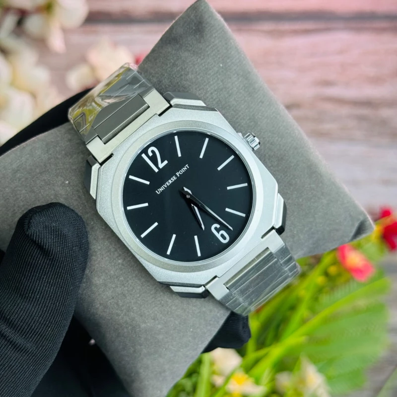 Premium Quality UNIVERSE POINT Thin Watch(Waterproof)