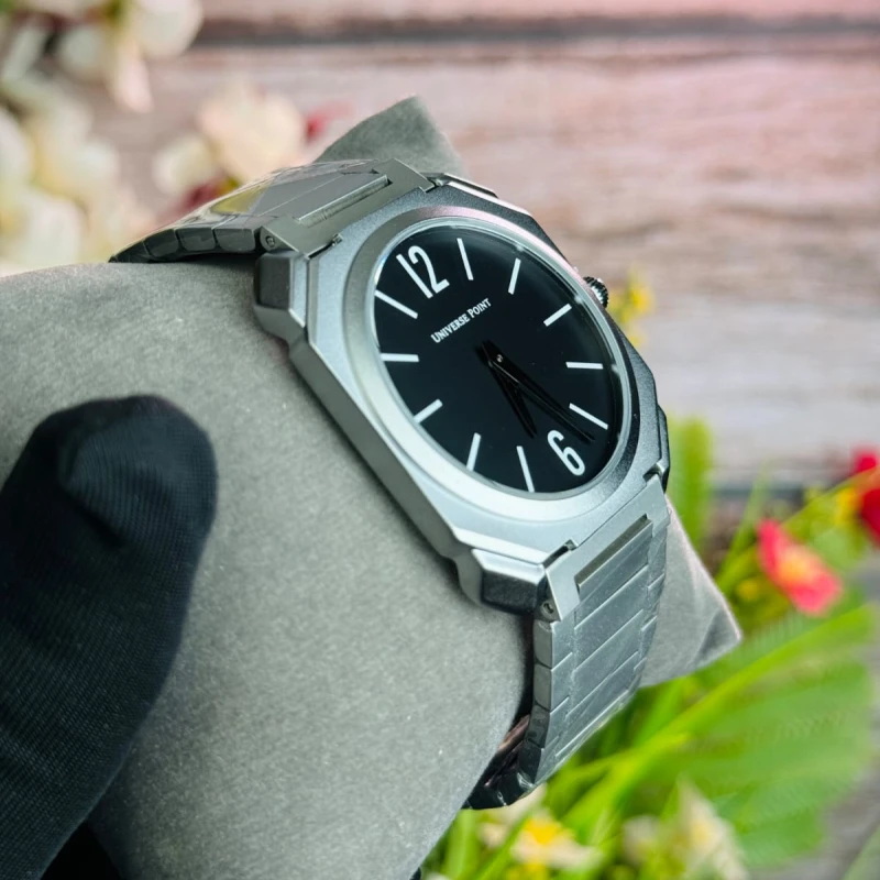 Premium Quality UNIVERSE POINT Thin Watch(Waterproof)