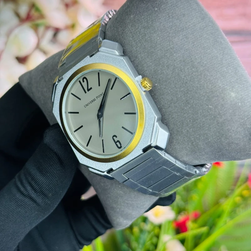Premium Quality UNIVERSE POINT Thin Watch(Waterproof)
