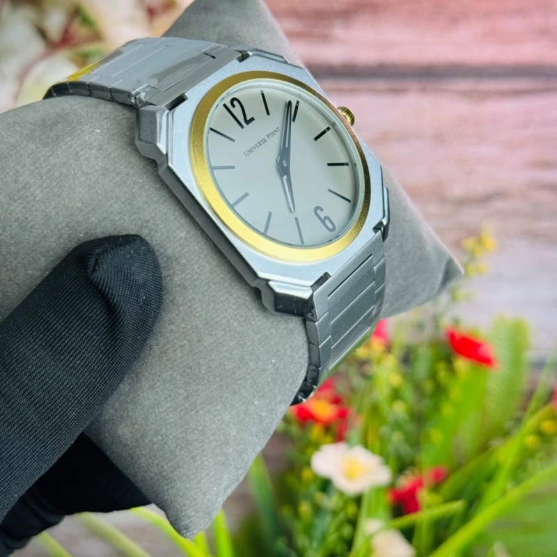 Premium Quality UNIVERSE POINT Thin Watch(Waterproof)