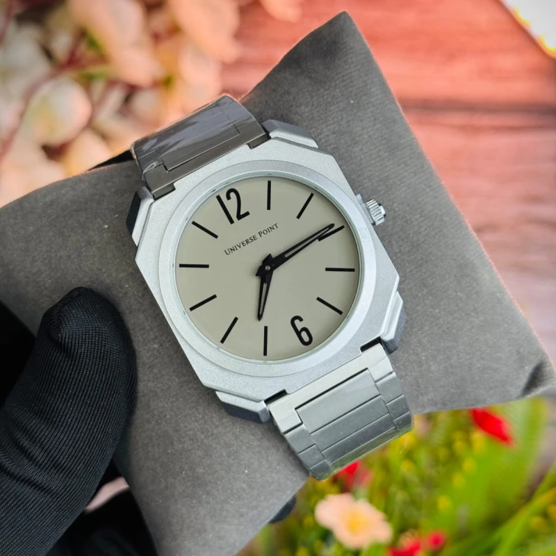 Premium Quality UNIVERSE POINT Thin Watch(Waterproof)