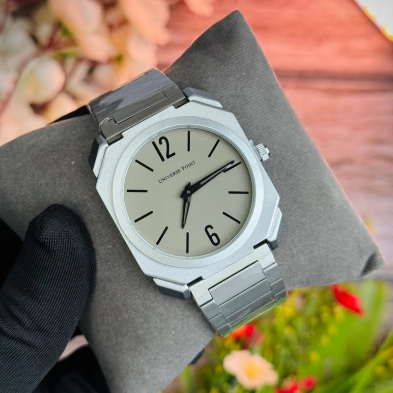 Premium Quality UNIVERSE POINT Thin Watch(Waterproof)