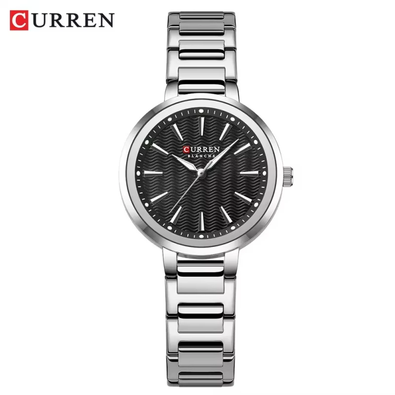 CURREN 9109 Luxury Fashion Mini Steel Quartz Watches For Women
