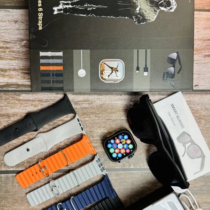 LAXASFIT Smartwatch Set 2 Devices(Sunglass+Smartwatch)