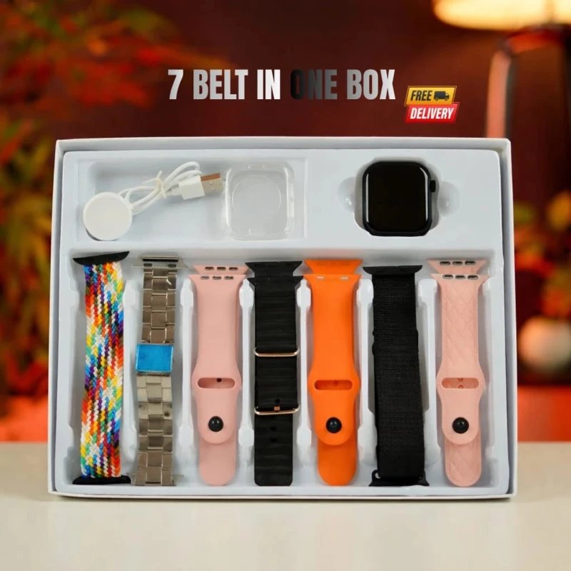 S30 Pro Max – 10 Series | 7 in 1 Premium Smartwatch(ডেলিভারি চার্জ ফ্রী)