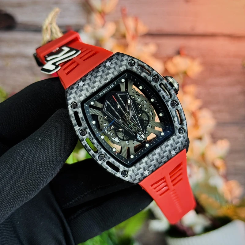 TUBULAR Carbon Fiber Edition Gents Watch