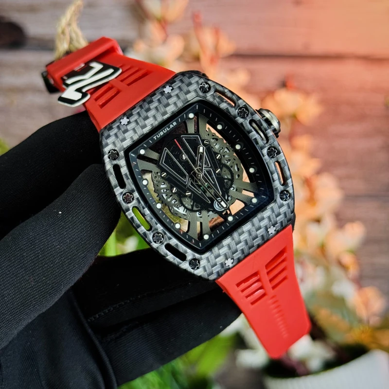 TUBULAR Carbon Fiber Edition Gents Watch