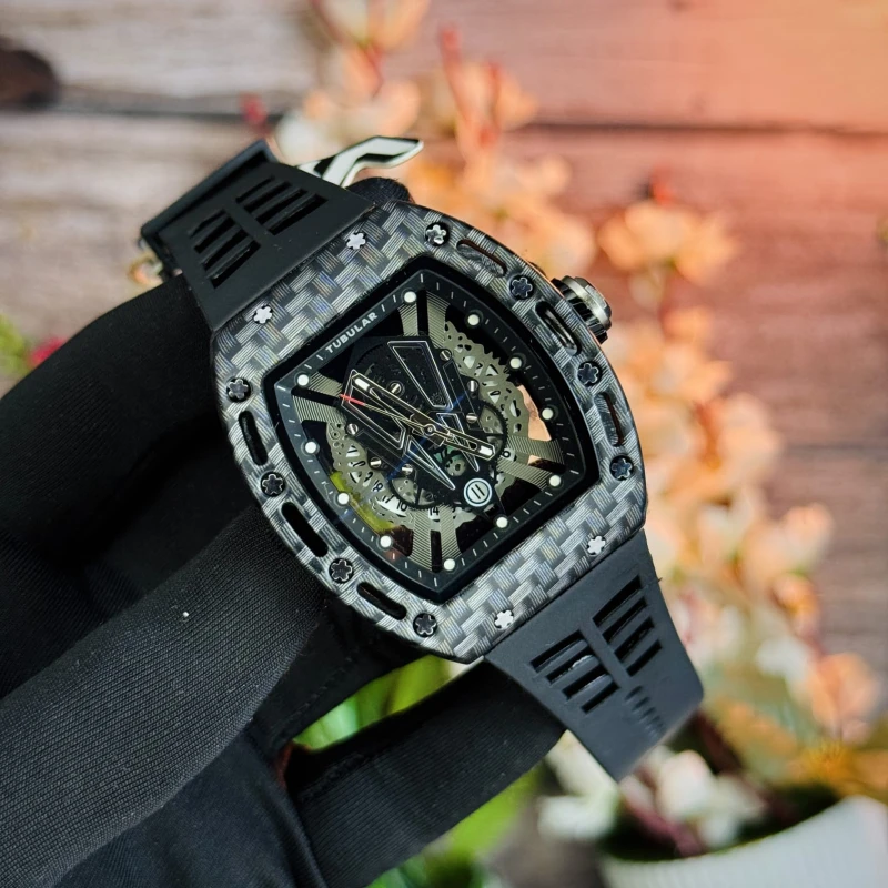 TUBULAR Carbon Fiber Edition Gents Watch