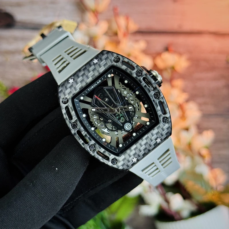 TUBULAR Carbon Fiber Edition Gents Watch