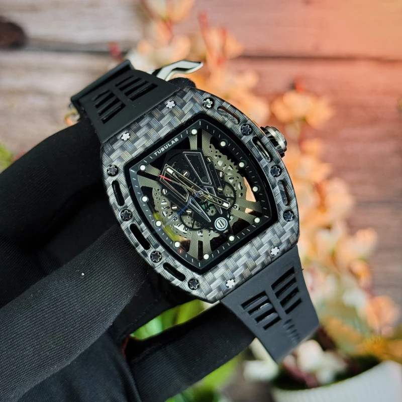 TUBULAR Carbon Fiber Edition Gents Watch