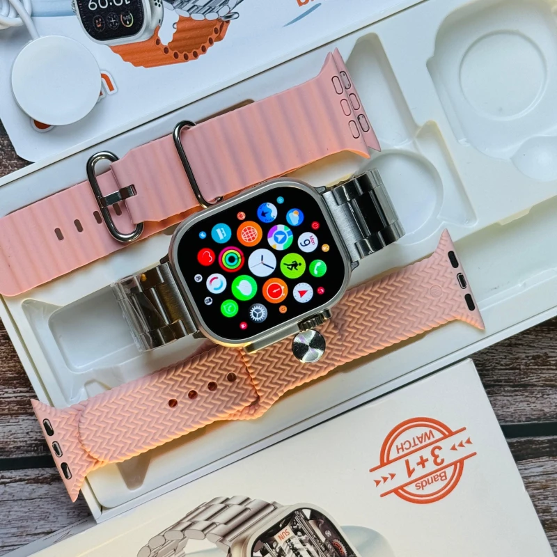 Z87 Ultra 2 With 3 Different Straps Smart Watch