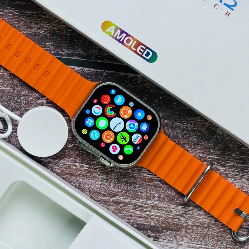 HW Ultra 2 Smart Watch AMOLED Screen with ChatGPT Smartwatch