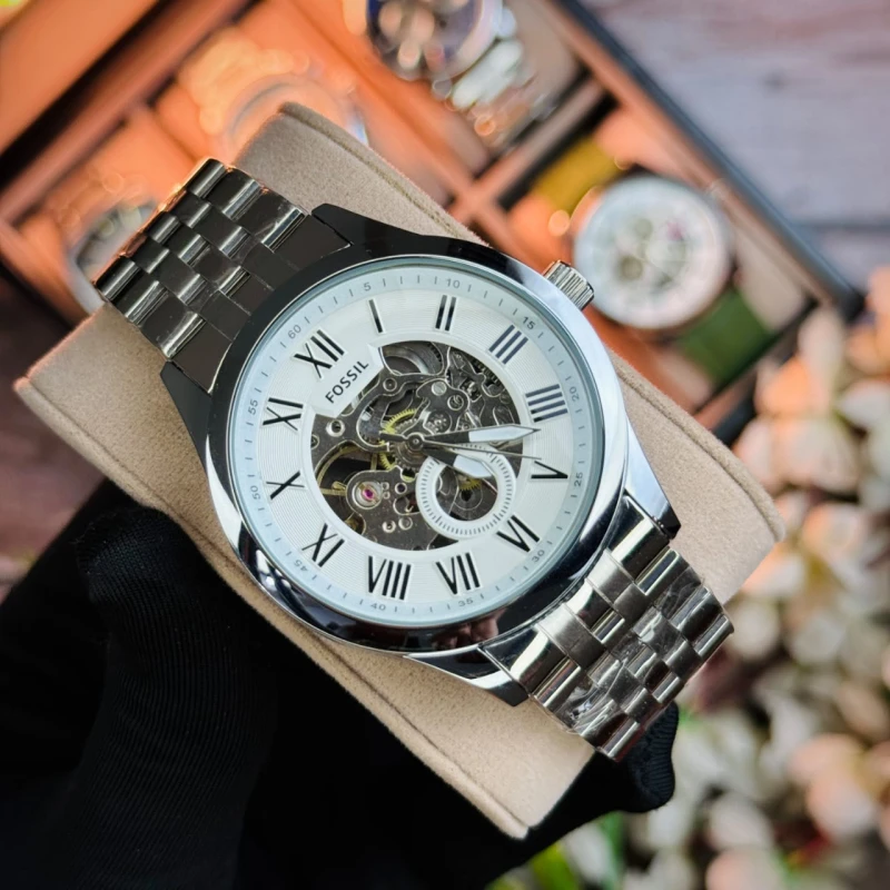 Fossil Grant Automatic Skeleton Men's Watch
