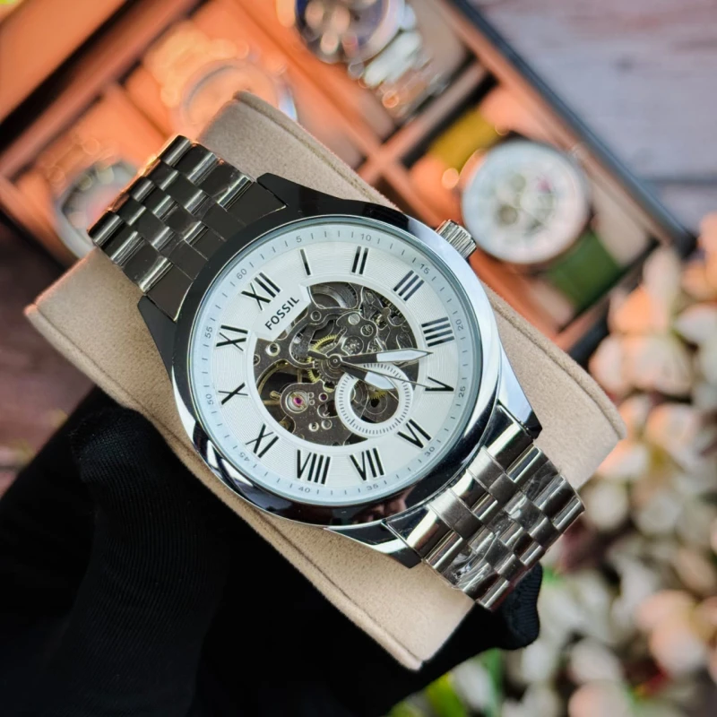 Fossil Grant Automatic Skeleton Men's Watch