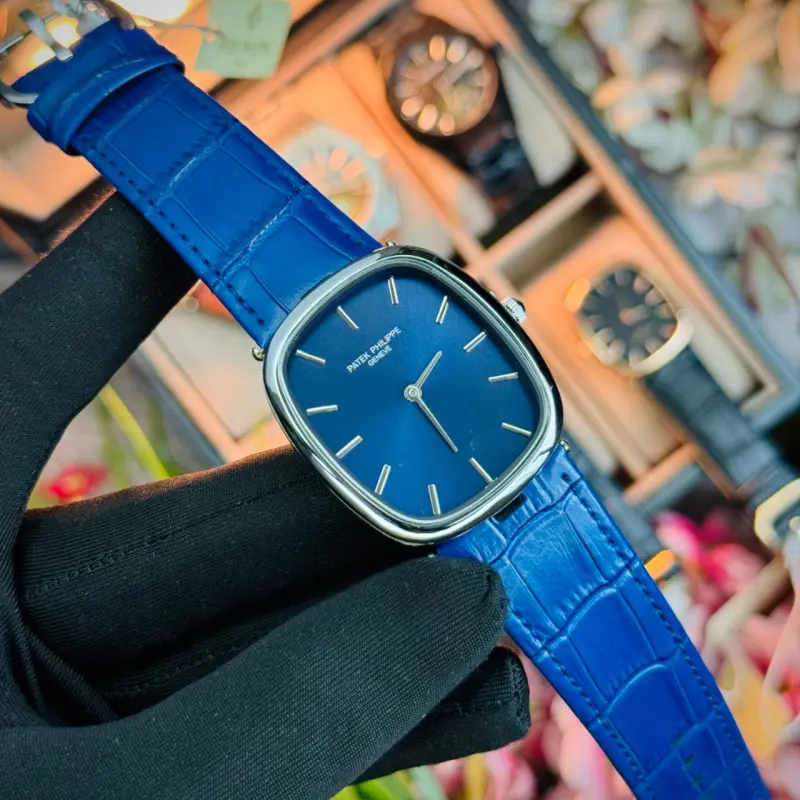 Patek Phillipe Ellipse leather Gents Watch