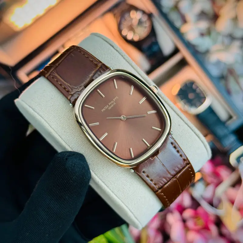Patek Phillipe Ellipse leather Gents Watch