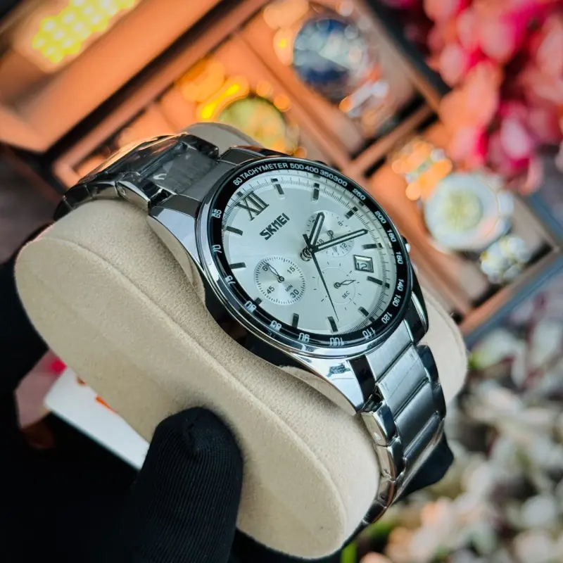 SKMEI 9096  Chronograph Elegant Design Men’s Quartz Watchs